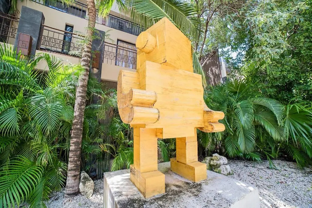 Apartment Exclusive Ph Art House Free Access 2 The Beach Tulum Mexico
